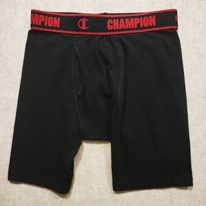 Champion Black Boxer Briefs Small -J